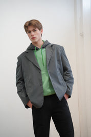 Studio Blazer - Charcoal