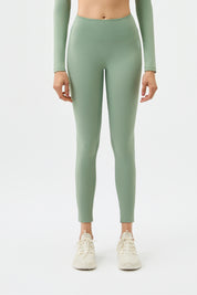 High-Waist Leggings - Sage Green