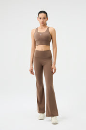 Crossflow Bra Top - Brown