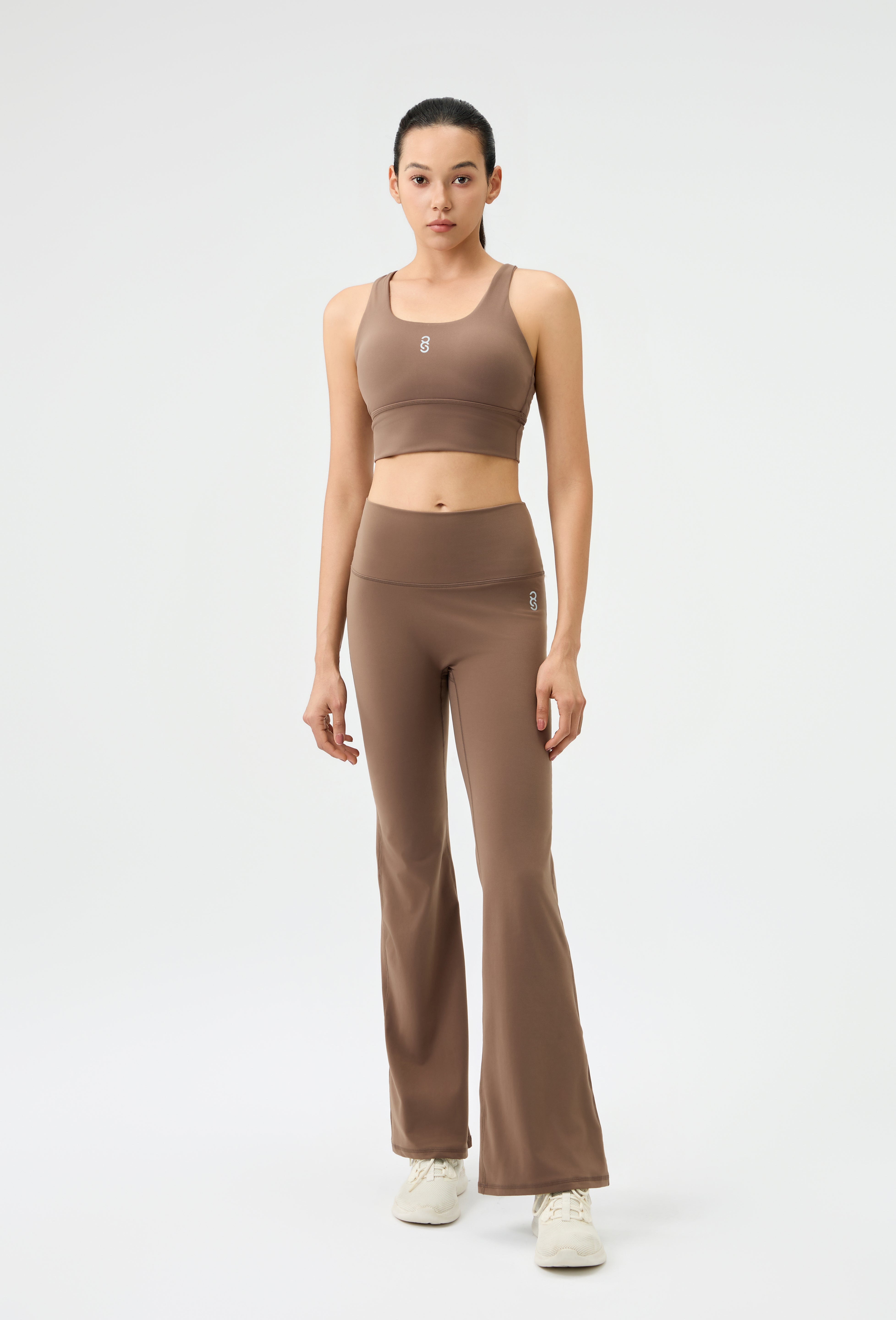 Crossflow Bra Top - Brown