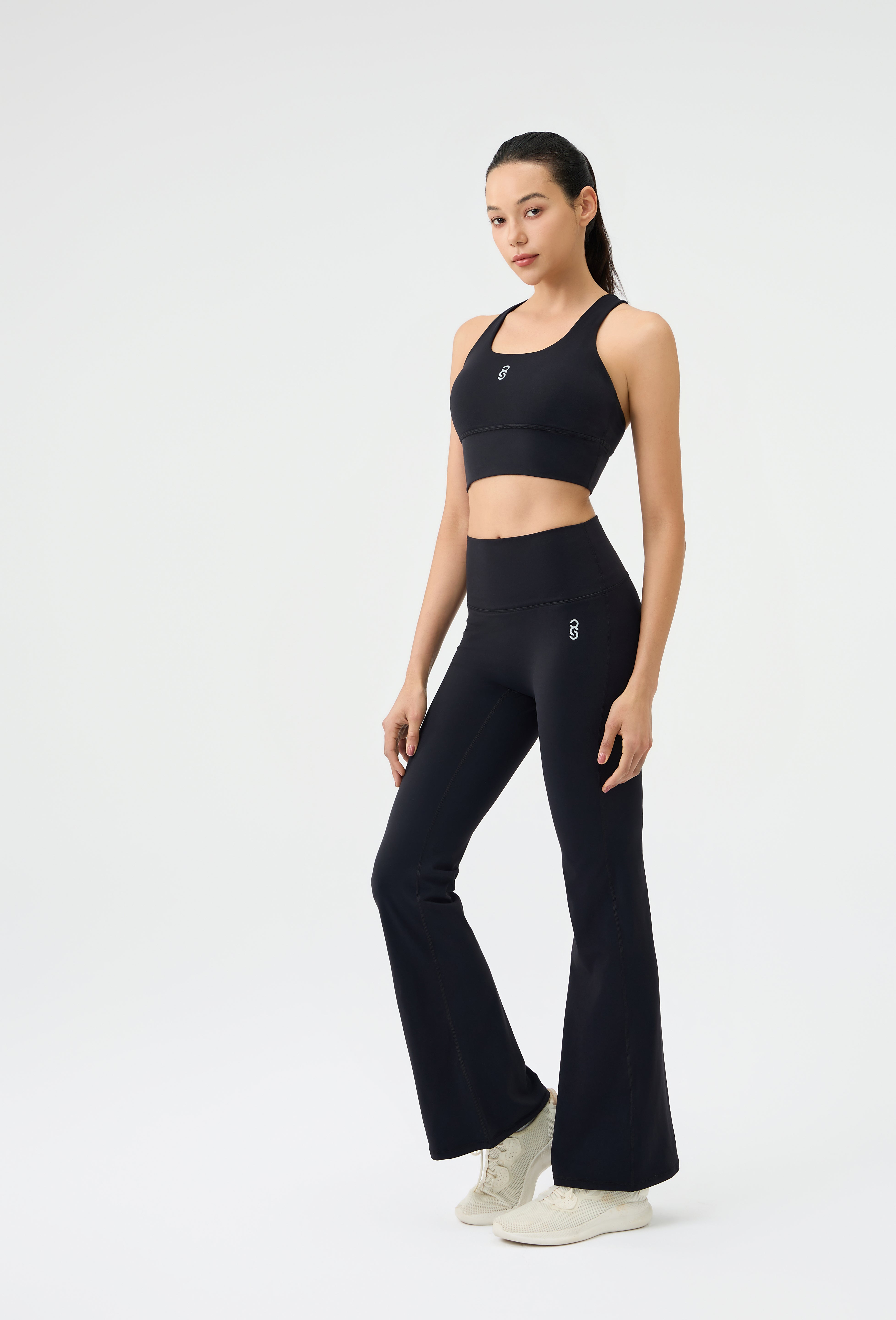 Crossflow Bra Top - Black